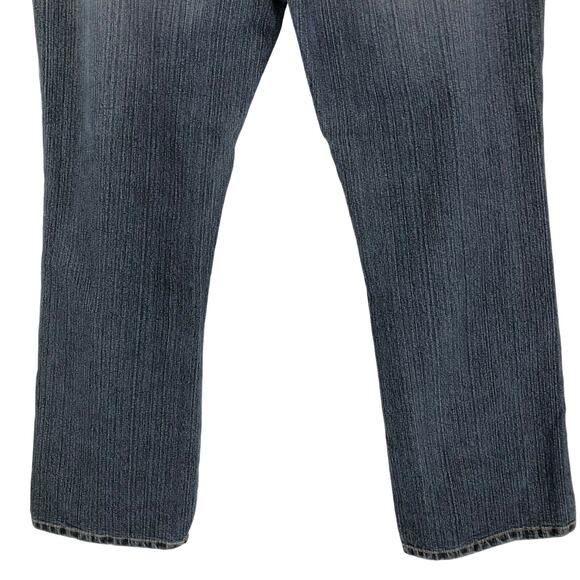 Riders Copper Stretch Jeans Straight Leg Distressed Women's Size 15 16 - Picture 8 of 8